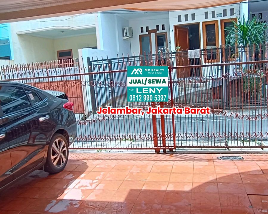 Murah Rumah Bagus Siap Huni 2 Lantai di Jelambar, Jakarta Barat