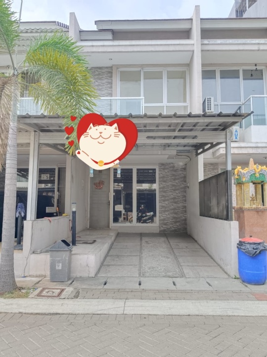 Disewakan Rumah Modern Minimalis Siap Huni Kosongan di Palm Blossom Taman Surya Jakarta Barat