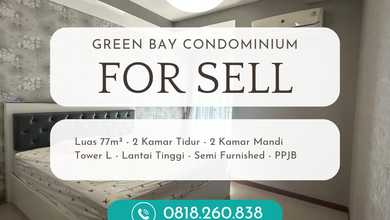 Condominium Green Bay Seaview 2br Area Mall Baywalk Dekat Penabur