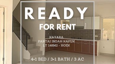 Rumah di Kayara Pantai Indah Kapuk dekat RS PIK, Sekolah Penabur