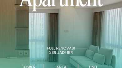 Apartemen Tokyo Riverside Pik 2 Hoek, Full Furnish, Lantai Tinggi