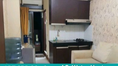 Apartemen Dijual Lantai 1 Full Furnished View Kolam Gateway Ahmad Yani Cicadas Bandung