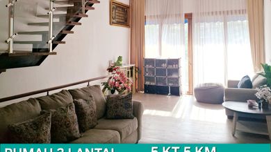 Rumah Dijual Mewah 3 Lantai Patio Verde 2 Cibeunying Kaler Bandung