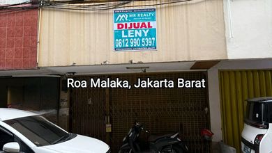 Murah Ruko Siap Pakai 4 Lantai Di Roa Malaka, Jakarta Barat
