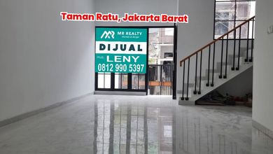 Murah..hanya 1 Unit..rumah Baru Modern Minimalis 2 Lantai Di Komplek Taman Ratu, Jakarta Barat