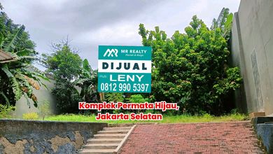 Turun Harga Murah Prestigious Location Kavling Siap Bangun 637 M2 Di Komplek Permata Hijau, Jakarta Selatan