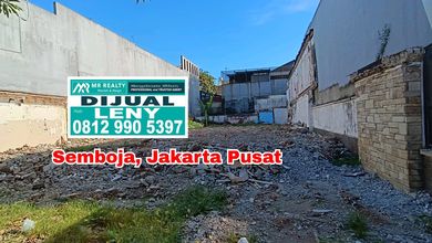 Kavling Siap Bangundi Semboja, Jakarta Pusat, Lokasi Elit, Row Jalan 3 Mobil