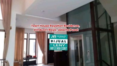 Murah Dibawah Njop Town House Royalton Residence, Jakarta Pusat
