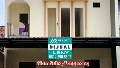 Murah.. Rumah Baru Di Alam Sutra, Serpong, Tangerang, Tusuk Sate
