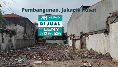 KAVLING SIAP BANGUN DI PEMBANGUNAN, JAKARTA PUSAT 