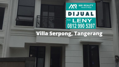 Rumah Baru Bagus Siap Huni Di Villa Serpong, Tangerang 