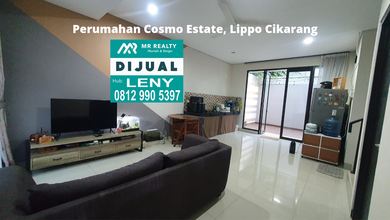 RUMAH BAGUS SIAP HUNI DI PERUMAHAN COSMO ESTATE, LIPPO CIKARANG 