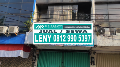 RUKO SIAP PAKAI 4 LANTAI DI KOMPLEK ITC ROXY MAS, JAKARTA PUSAT