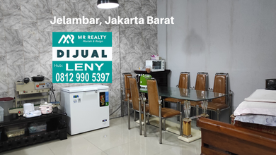 RUMAH BANGUNAN BARU 4 LANTAI DI JELAMBAR, JAKARTA BARAT 