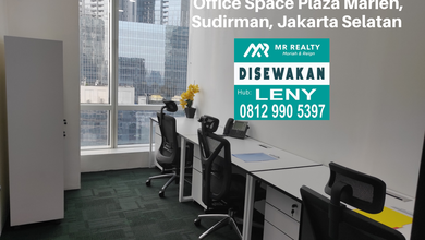OFFICE SPACE DI PLAZA MARIEN, JL. JENDRAL SUDIRMAN KAV 76-78, JAKARTA SELATAN