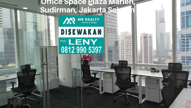 OFFICE SPACE DI PLAZA MARIEN, JL JENDERAL SUDIRMAN KAV 76 -78, JAKARTA SELATAN 