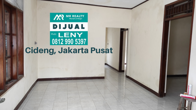 RUMAH SIAP HUNI DI ROXY, CIDENG, JAKARTA PUSAT, BEBAS BANJIR, LOKASI STRATEGIS 