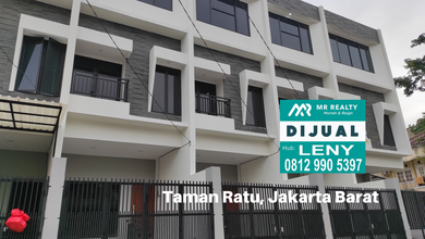 RUMAH BARU MODERN MINIMALIS ADA 8 UNIT, SISA 7 UNIT, DI TAMAN RATU, JAKARTA BARAT