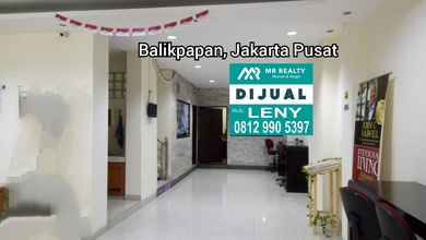 RUKO KANTOR 5 LANTAI UK 7,5 X 30 DI BALIKPAPAN, JAKARTA PUSAT, JALAN RAYA

