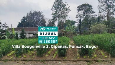MURAH...KAVLING SIAP BANGUN DI VILLA BOUGENVILE 2, CIPANAS, PUNCAK, BOGOR