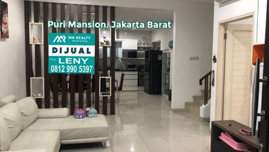RUMAH BAGUS SEMIFURNISH DI PURI MANSION ESTATE, JAKARTA BARAT
