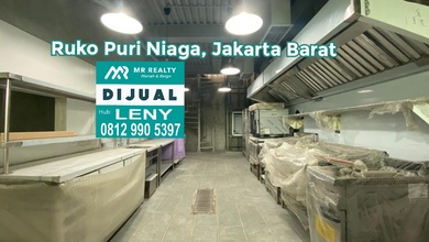 RUKO PURI NIAGA BAGUS SIAP PAKAI 3,5 LANTAI DI PURI KENCANA, KEMBANGAN, JAKARTA BARAT