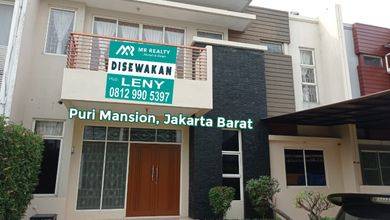 Rumah modern dengan Luas 150 m2 Kawasan Puri Mansion, Jakarta Barat