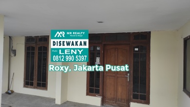 RUMAH SIAP HUNI 2 LANTAI DI ROXY, JAKARTA PUSAT