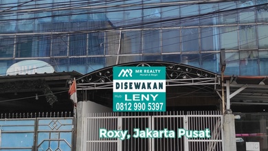 RUKO 3,5 LANTAI DI ROXY, JAKARTA PUSAT