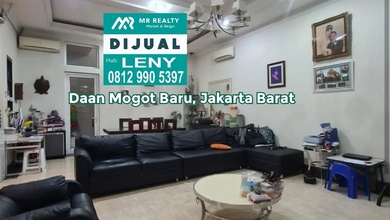 MURAH...RUMAH MEWAH BAGUS 3,5 LANTAI DI KOMPLEK DAAN MOGOT BARU, JAKARTA BARAT