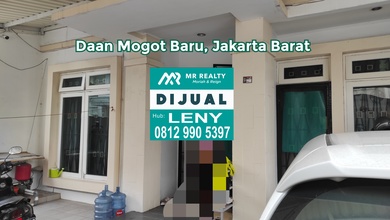 RUMAH SIAP HUNI 2 LANTAI DI KOMPLEK DAAN MOGOT BARU, JAKARTA BARAT