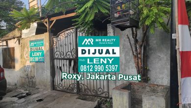 Murah Bu Banget ...harga Dibawah Njop..rumah Tua 144 M2 Di Roxy, Jakarta Pusat, Lagi Bu