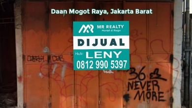 MURAH DIBAWAH NJOP RUKO 1 LANTAI DI DAAN MOGOT RAYA, JAKARTA BARAT