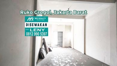 Ruko Gandeng  Komersil 4 Lantai Di Grogol, Jakarta Barat, Jalan Raya