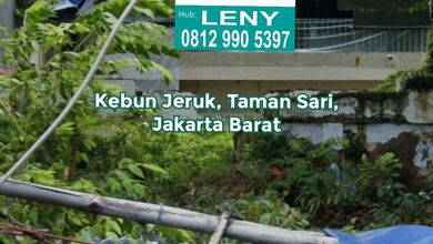 MURAH...KAVLING LT 642 M2 DI KEBUN JERUK, TAMAN SARI, JAKARTA BARAT 