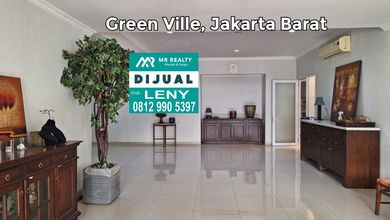 RUMAH BAGUS SIAP HUNI 2 LANTAI DI GREEN VILLE, JAKARTA BARAT