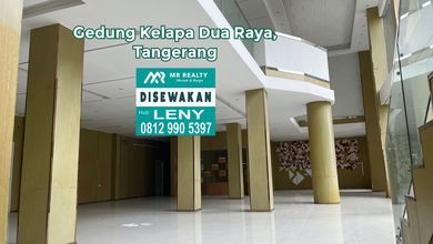 GEDUNG 2 LANTAI DI KELAPA DUA RAYA, TANGERANG, JALAN RAYA