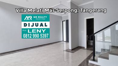 MURAH.. RUMAH BARU 2 LANTAI DI KOMPLEK VILLA MELATI MAS SERPONG, TANGERANG