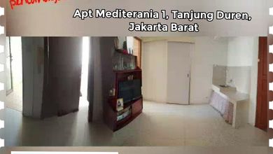 TURUN HARGA...Apartment Mediterania 1, Tanjung Duren, Jakarta Barat