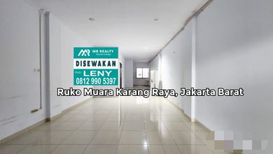 LOKASI STRATEGIS..RUKO BANGUNAN BARU DI MUARA KARANG RAYA, JAKARTA UTARA