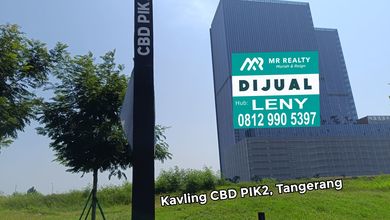KAVLING KOMERSIAL DI MH THAMRIN CBD PIK2, TANGERANG