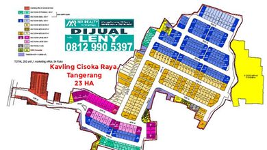 DIJUAL KAVLING 23 HA DI CISOKA, BALARAJA BARAT, PERUNTUKAN MULTIGUNA/ PERUMAHAN