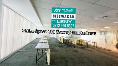 OFFICE SPACE 500 M2 CNI TOWER, PURI INDAH, JAKARTA BARAT