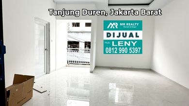 DIBAWAH HARGA PASAR.. RUMAH BARU 3 LANTAI DI TANJUNG DUREN, JAKARTA BARAT.. LAGI BU