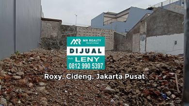 Turun Harga Lokasi Bagus..kavling Siap Bangun Di Roxy, Cideng, Jakarta Pusat