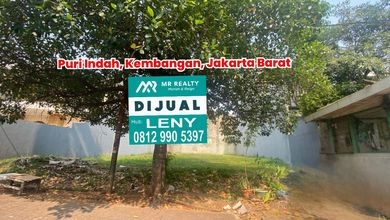 KAVLING SIAP BANGUN 480 M2 DI PURI INDAH, KEMBANGAN, JAKARTA BARAT