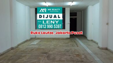 RUKO 4,5 LANTAI SIAP PAKAI DI LAUTZE, KARANG ANYAR, JAKARTA PUSAT
