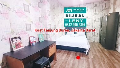 Murah.. Dijual Rumah Kost Tanjung Duren 64 Kamar Tidur, Jakarta Barat, Sangat Strategis Untuk Karyawan Dan Mahasiswa