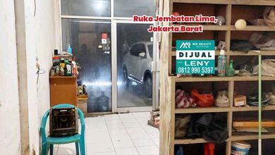 Murah..dijual Ruko 3,5 Lantai Di Jembatan Indah, Jakarta Pusat,cocok Untuk Kantor, Usaha Konveksi