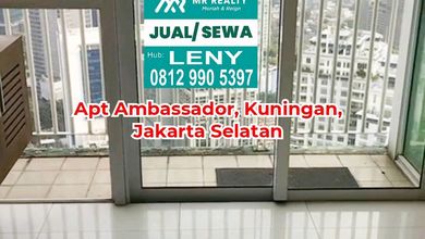 Apt Ambasador Fully Furnished Kuningan, Jakarta Selatan
